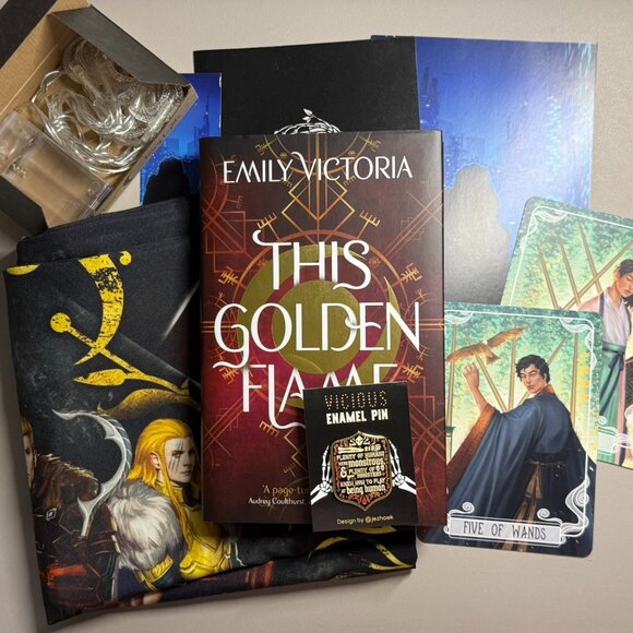 Fairyloot Other - Fairyloot Items from the Feb 2021 Box - including Signed Book